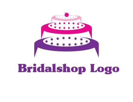 multi level cake logo