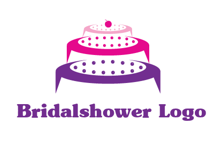 multi level cake logo