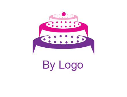 multi level cake logo