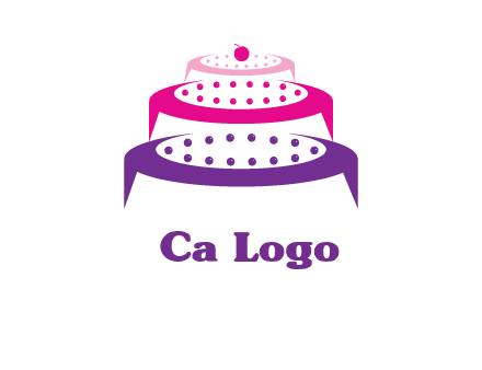 multi level cake logo