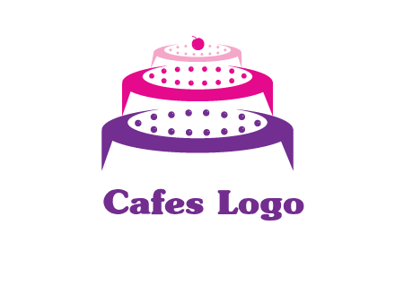 multi level cake logo