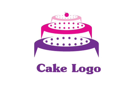 multi level cake logo