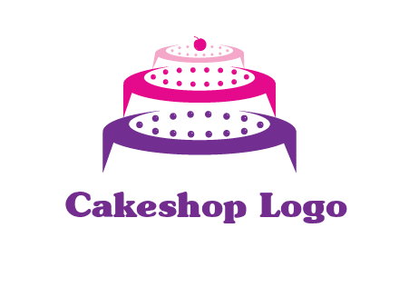 multi level cake logo
