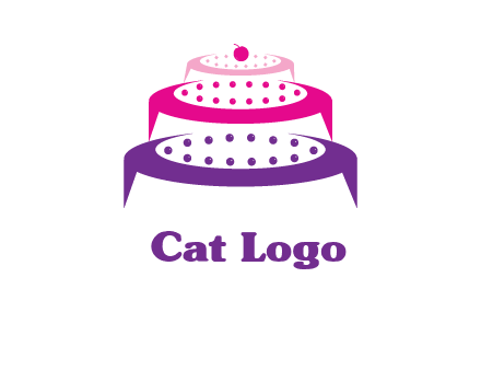 multi level cake logo