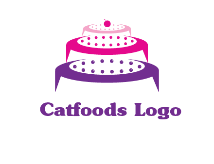 multi level cake logo