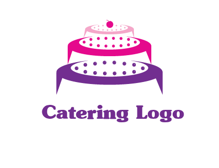 multi level cake logo