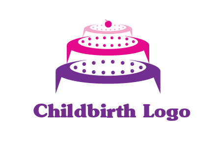 multi level cake logo