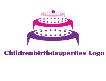 multi level cake logo
