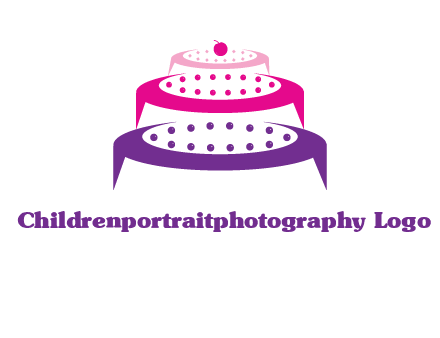 multi level cake logo