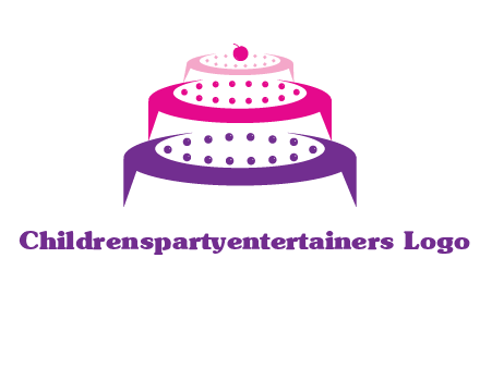 multi level cake logo