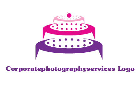 multi level cake logo