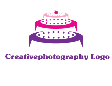 multi level cake logo