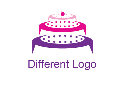 multi level cake logo