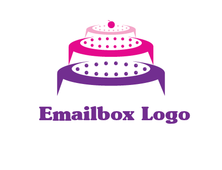 multi level cake logo