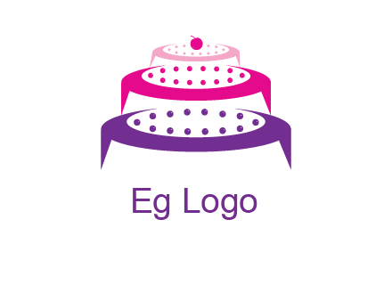 multi level cake logo