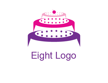 multi level cake logo