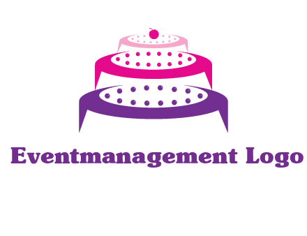 multi level cake logo