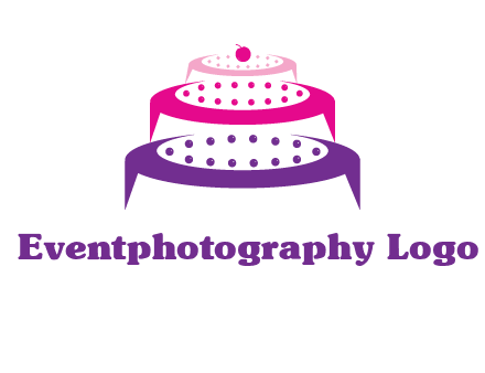 multi level cake logo