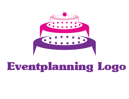 multi level cake logo