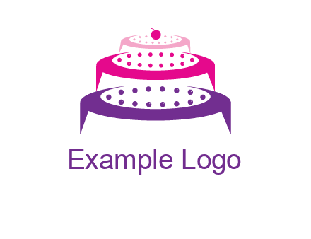 multi level cake logo