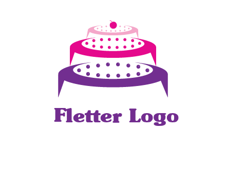 multi level cake logo
