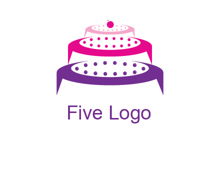 multi level cake logo