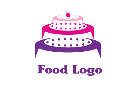 multi level cake logo