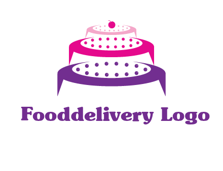 multi level cake logo