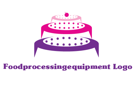 multi level cake logo