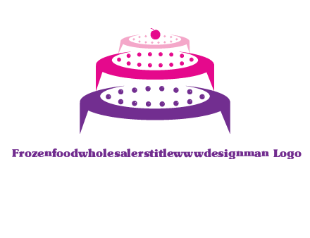 multi level cake logo