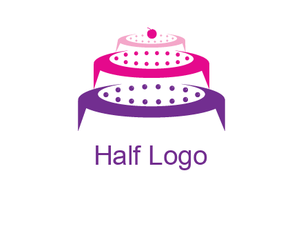 multi level cake logo