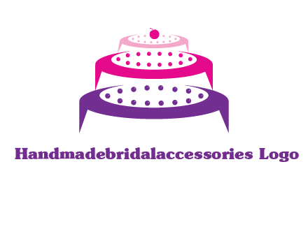 multi level cake logo