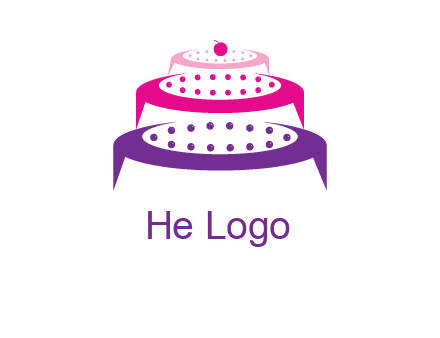 multi level cake logo