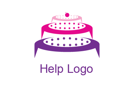 multi level cake logo