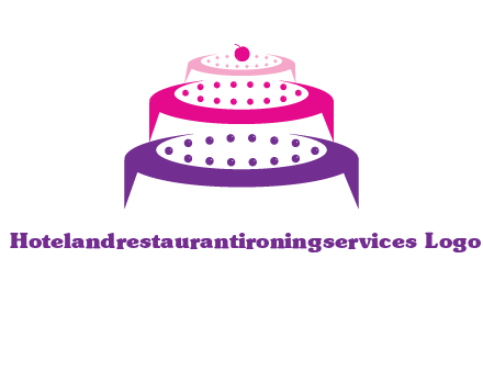 multi level cake logo