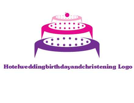 multi level cake logo