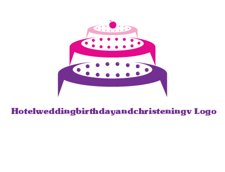 multi level cake logo