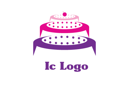 multi level cake logo