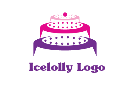 multi level cake logo