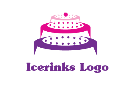 multi level cake logo
