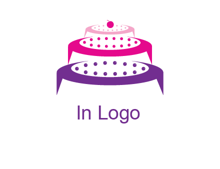 multi level cake logo