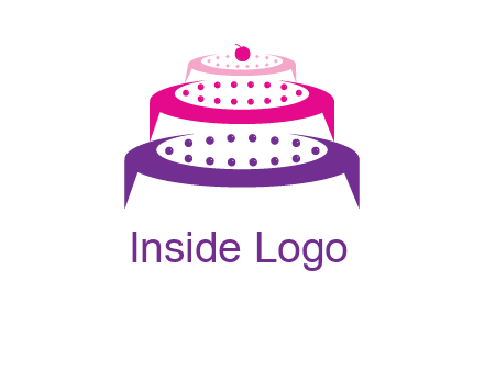 multi level cake logo