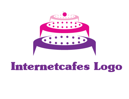 multi level cake logo