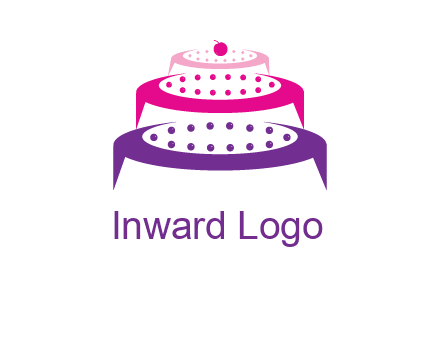 multi level cake logo