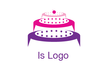 multi level cake logo