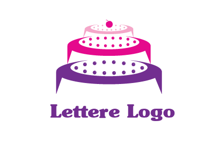 multi level cake logo