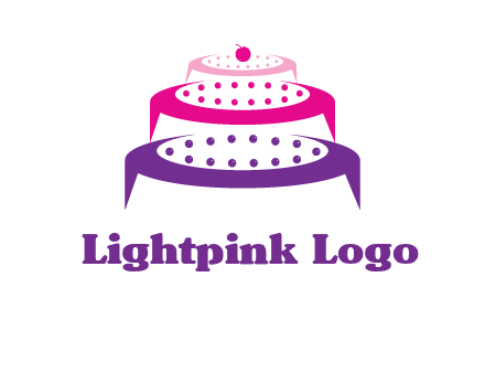 multi level cake logo