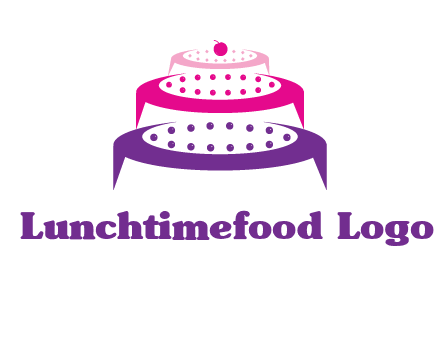 multi level cake logo