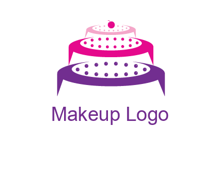 multi level cake logo