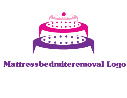 multi level cake logo
